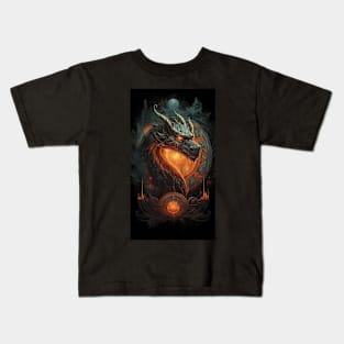 Fire Dragon Kids T-Shirt